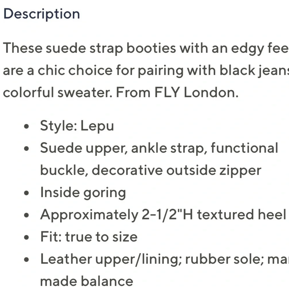 Fly London Lepu Booties - Picture 4 of 11